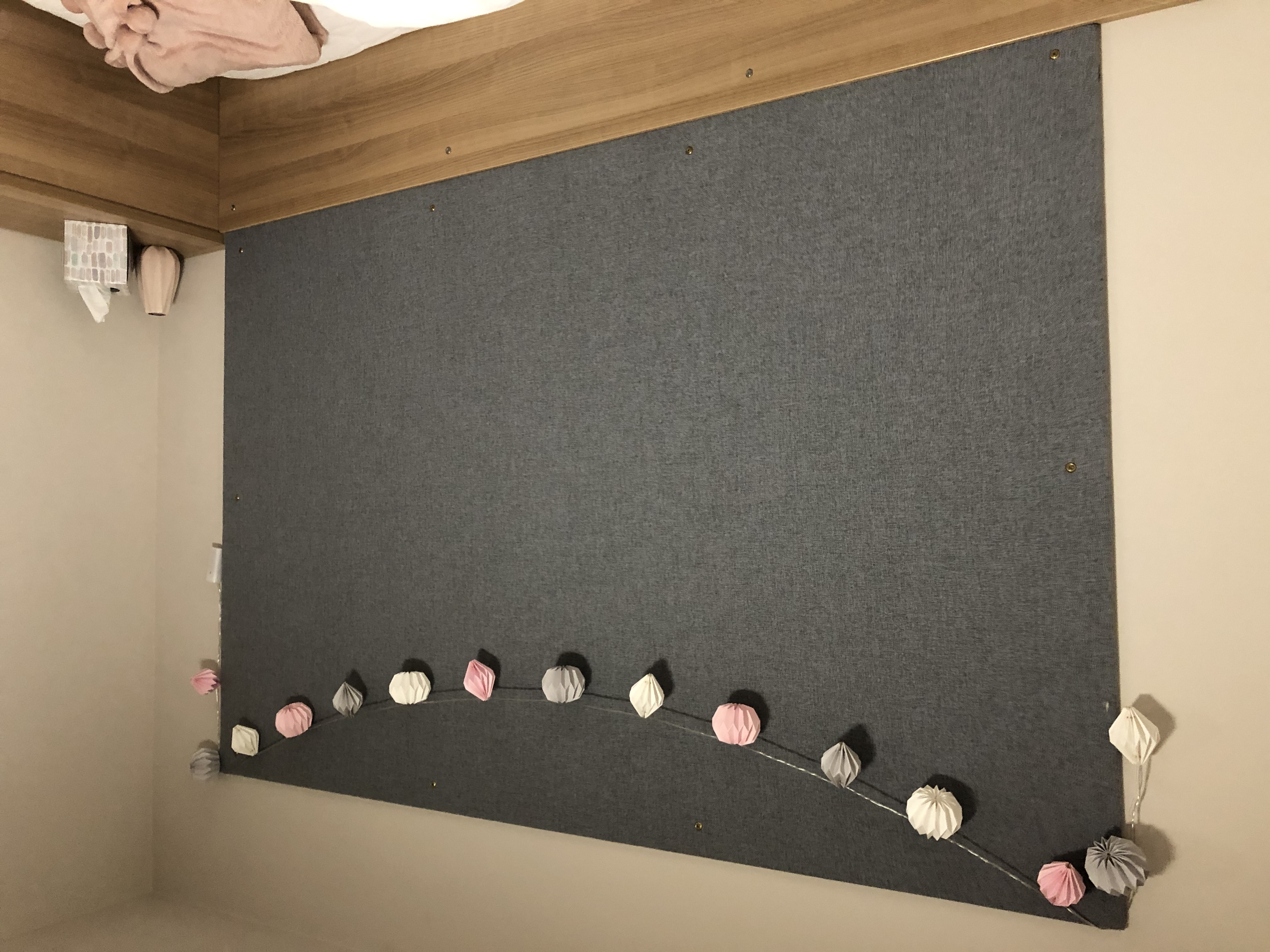 Fabric Wrapped Frameless Pin boards Horizon Group Bespoke Metal